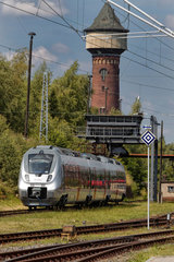 Wustermark  Deutschland  Abellio Regionalbahn-Elektrotriebzug Talent 2