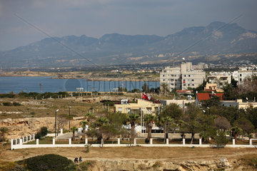 Kyrenia  Tuerkische Republik Nordzypern  Blick von der Festung Kyrenia
