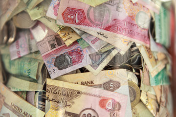 Dubai  Vereinigte Arabische Emirate  Dirham-Banknoten