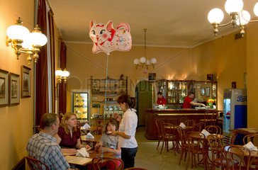 Lemberg  Ukraine  das historische -Wiener Kaffeehaus- mit k.u.k-Charme