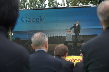 Berlin  Deutschland  Google CEO Dr. Eric Schmidt auf der IFA 2010