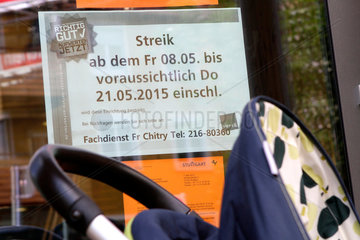 Stuttgart  Deutschland  Staedtische Kindergaerten streiken