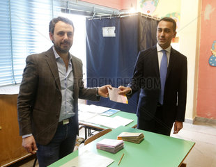 ITALY-NAPLES-GENERAL ELECTION