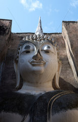 Sukhothai  Thailand  Mondop im Wat Si Chum im Geschichtspark Sukhothai