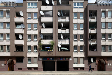 Berlin  Deutschland  soziale Wohnbauten in der Waldemarstrasse