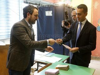 ITALY-NAPLES-GENERAL ELECTION