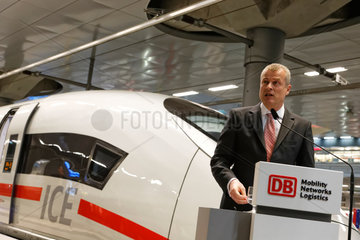 Berlin  Deutschland  Jochen Eickholdt  CEO Division Rail Systems der Siemens AG