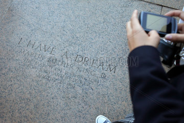 Washington  USA  I HAVE A DREAM von Martin Luther King