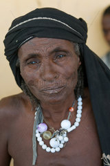 Guyan  Aethiopien  Portrait einer Frau