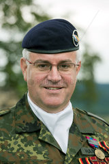 Breisach am Rhein  Deutschland  Kommandant Oberst Jean-Claude Morlet