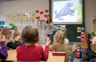 Solingen  Deutschland  Englischunterricht in der Grundschule