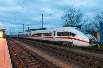 Hennigsdorf  Deutschland  Werkauslieferung des erste Hochgeschwindigkeitszug vom Typ ICx