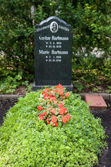 Berlin  Deutschland  Grab von Gustav Hartmann  Der eiserne Gutav
