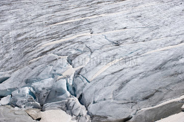 Lauterbrunnental  Schweiz  Gletscher im Lauterbrunnental