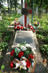 Sopockin  Weissrussland  Grab des polnischen Brigadegenerals Jozef Olszyna-Wilczynski