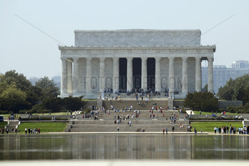 Lincoln Memorial im Mittagslicht