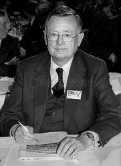 Karl Schiller  ehemaliger Wirtschaftsminister und Finanzminister