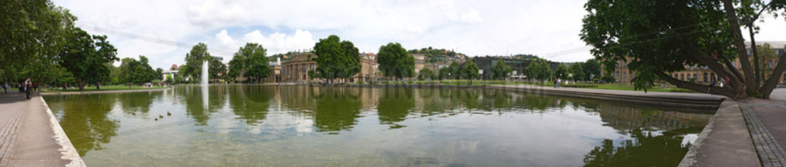 Panoramablick Schlossgarten