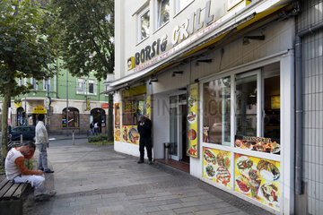 Dortmund  Deutschland  der tuerkische Borsig Grill in der Nordstadt am Borsigplatz