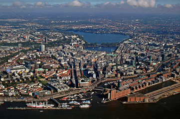 Hamburg- Hafen und Innenstadt