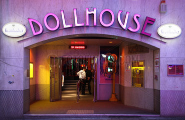 Hamburg  Deutschland  Nachtclub Dollhouse in der Grossen Freiheit