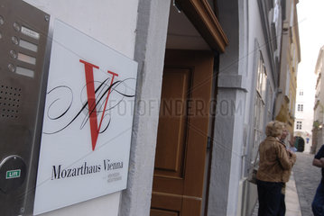 Eingang des Mozarthauses Wien  Domgasse