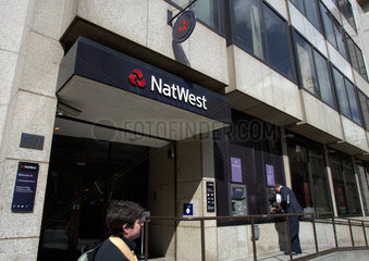 London  Grossbritannien  Filiale der NatWest Bank