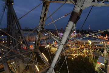 Riesenrad Prater Wien bei Nacht