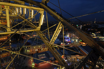 Riesenrad Prater Wien bei Nacht