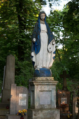 Lemberg  Ukraine  polnisches Grab auf dem Lytschakiwski-Friedhof