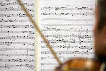 Posen  Polen  Probe des Amadeus Kammerorchesters des Polnischen Rundfunks