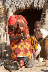 Lodwar  Turkana  Alice Kodet  Teilnehmerin des Mother-to-Mother-Committees