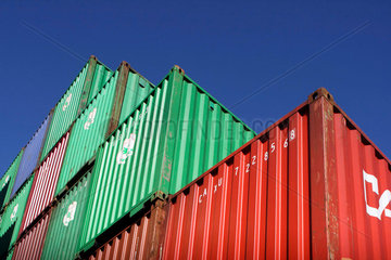 Container  Industriehaefen Bremen