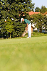 Golfprofi im Golfklub Vilsbiburg