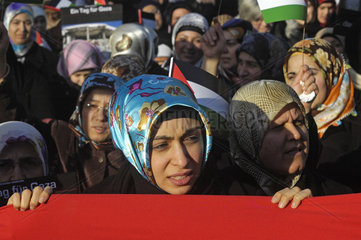 Demonstration gegen Gaza-Blockade