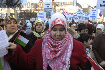 Demonstration gegen Gaza-Blockade