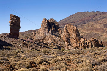 Santiago del Teide  Spanien  Nationalpark Teide  Los Roques de Garcia