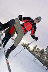 Wintersport in Schweden