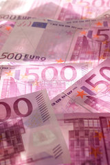 Berlin  Deutschland  500-Euroscheine