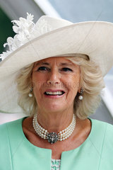 Royal Ascot  Portrait of the Duchess of Cornwall  Camilla Mountbatten-Windsor