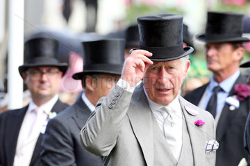 Royal Ascot  Portrait of Prince Charles