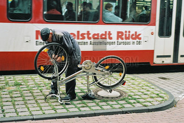 Fahrradreparatur im Ruhrgebiet