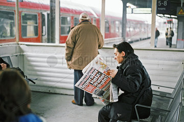 Bahnhof im Ruhrgebiet