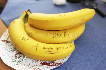 Rationierte Bananen