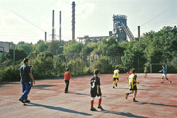 Fussballplatz im Ruhrgebiet
