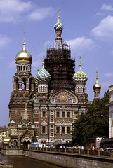 Kirche Auf Blut in St.Petersburg