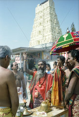 Tempelfest Hamm-Uentrop Tamilen Inder Ausl__nder Hindus Ruhrgebiet Hindu Tempel
