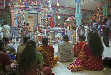 Tempelfest Hamm-Uentrop Tamilen Inder Ausl__nder Hindus Ruhrgebiet Hindu Tempel