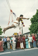 Tempelfest Hamm-Uentrop Tamilen Inder Ausl__nder Hindus Ruhrgebiet Hindu Tempel B___ueer