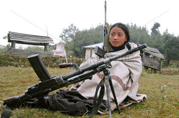 Nepal Maoist Rebels - Training Camp